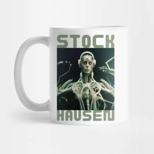 Karlheinz Stockhausen as a Cyborg Mug